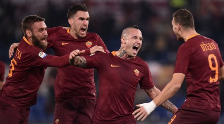 Nainggolan porta alla vittoria la Roma, la Juve più vicina